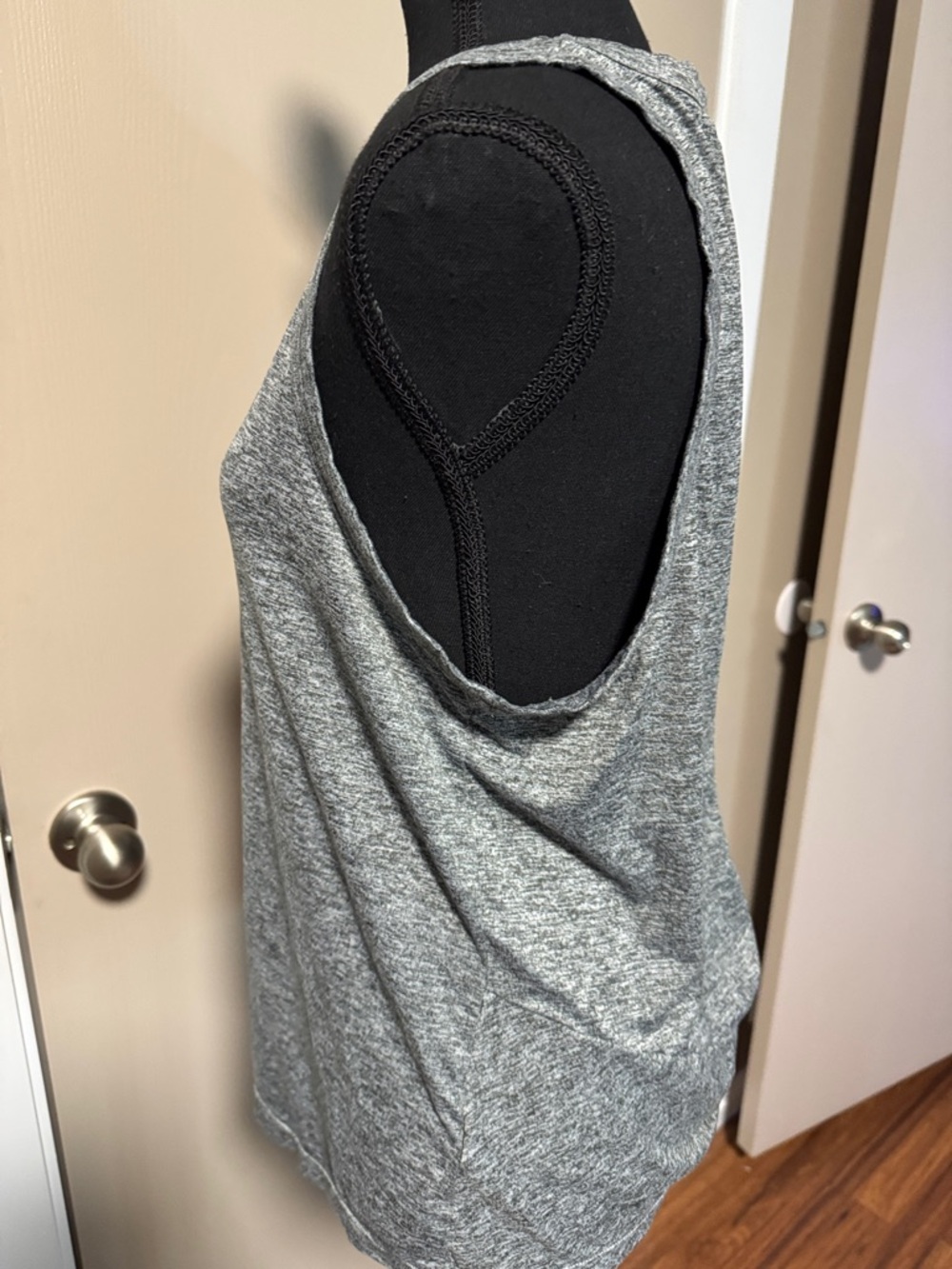 Fabletics Heather Gray Racerback Tank - Picture 5 of 6
